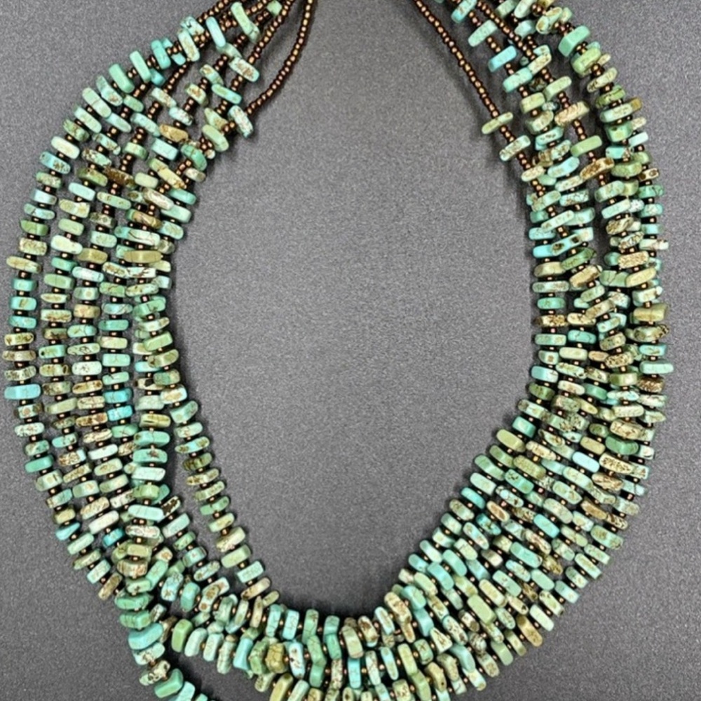 Silpada gorgeous 6 strands of turquoise